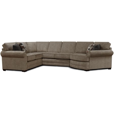5 Seat Sectional Sofa Cuddler